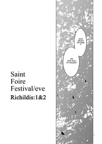 Saint Foire Festival Eve Richildis:1&2 hentai