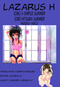 Hitasura Summer | A Simple Summer hentai