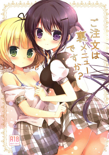 Gochuumon wa Ura-Menu desu ka? | Is the Order on the Secret Menu? hentai