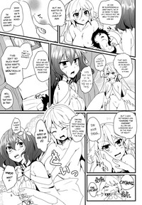 Jibril to Steph no Gohoushi Shitemita! | Jibril and Steph's Attempts at Service hentai