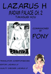 Madam Palace Ch. 1-3 hentai