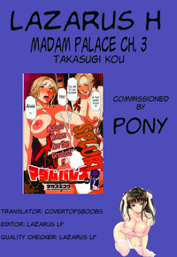 Madam Palace Ch. 1-4 hentai