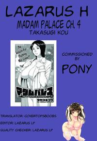 Madam Palace Ch. 1-4 hentai