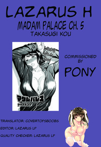 Madam Palace Ch. 1-5 hentai