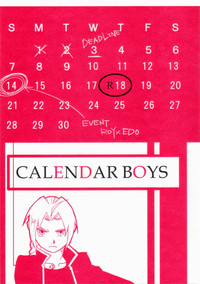 Calendar Boys hentai
