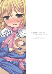 Touhou Ryoujoku 24 Full Color Alice Yagai Saimin Rape hentai