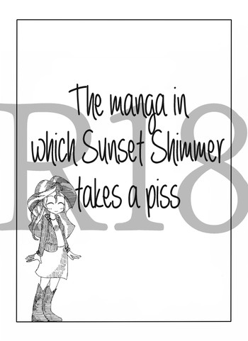 Twi to Shimmer no Ero Manga | The Manga In Which Sunset Shimmer Takes A Piss hentai