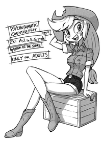 Psychosomatic Counterfeit EX- A.J. in E.G. Style hentai