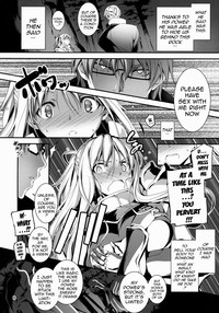 The Salary Man in Black and the Knight Yufia hentai