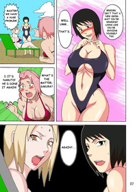 Tsunade no In Suiyoku | Tsunade's Obscene Beach hentai