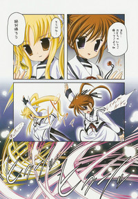 Nanoha san. +Fate-chan. Full Color Soushuuhen hentai