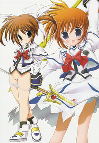 Nanoha san. +Fate-chan. Full Color Soushuuhen hentai