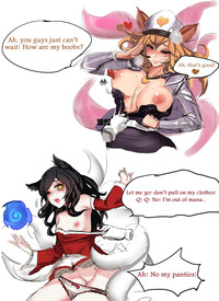 "Enemy Ahri and Our Ahri" by PD hentai