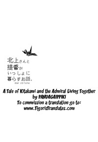 Kitakami-san to Teitoku ga Isshoni Kurasu Ohanashi | A Tale Of Kitakami And The Admiral Living Together hentai