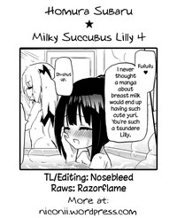 Milky Succubus Lyli 4 | Milky Succubus Lilly 4 hentai