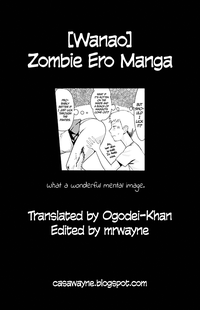 Zombie Ero Manga hentai