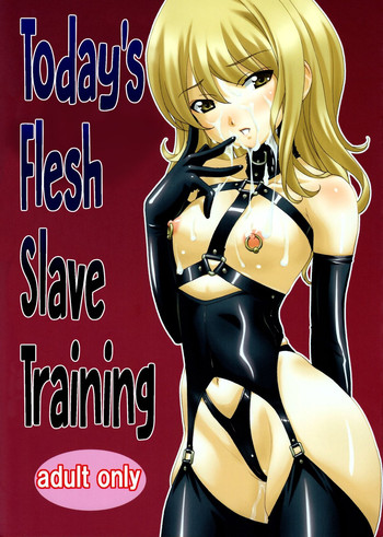 Honjitsu no Nikudorei Choukyou | Today's Flesh Slave Training hentai