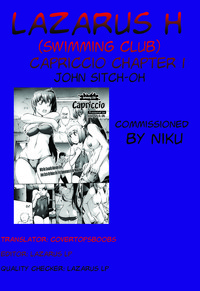 Suieibu Capriccio | Swimming Club Capriccio Ch. 1-5 hentai