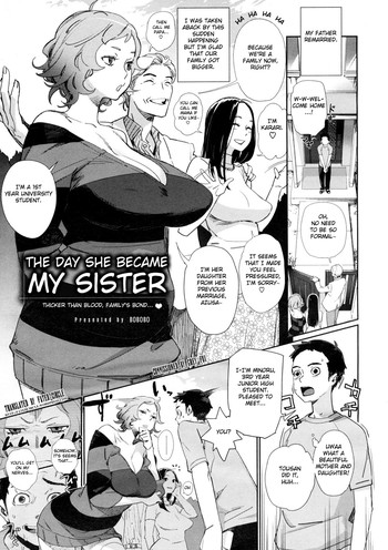 Kyoudai ni Natta Hi | The Day She Became My Sister hentai