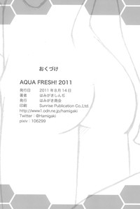 AQUA FRESH! 2011 hentai