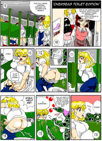 Toilet no WanikoZenkai Hen | Waniko's Toilet - Full Throttle Edition hentai