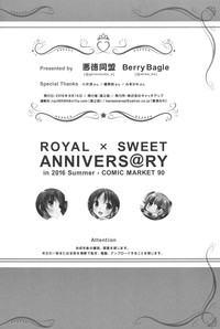 ROYAL x SWEET ANNIVERS@RY hentai