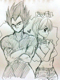 VegeBul rakugaki manga modoki hentai